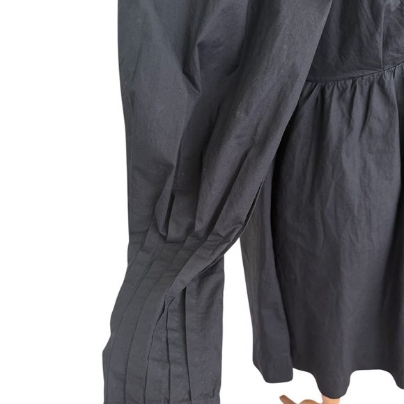 Happy x Nature Elegant Black Floral Pecaboo Back  Size Dress Medium - Picture 11 of 11